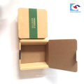 Luxury Retail Packaging Data Line small kraft paper box